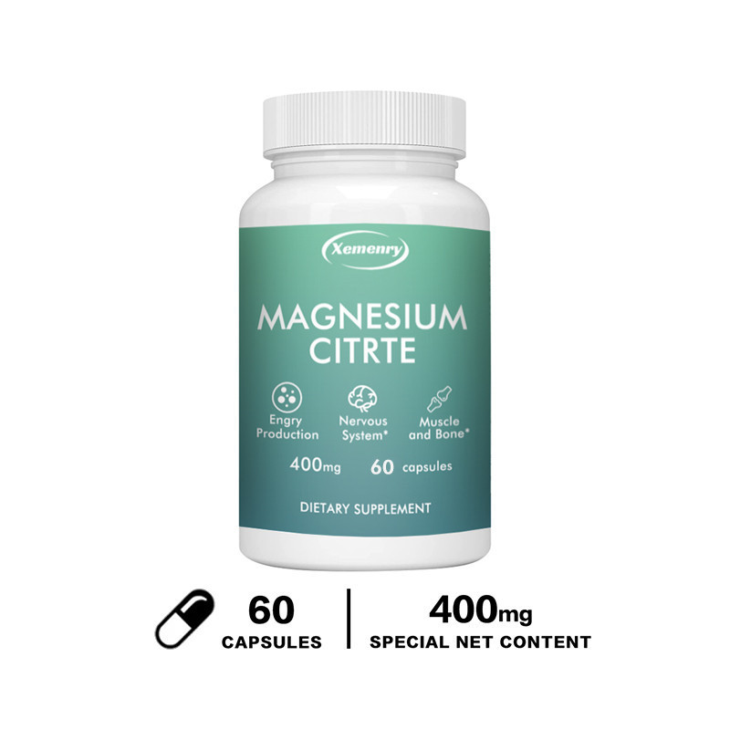 Magnesium Citrate 400mg Capsules