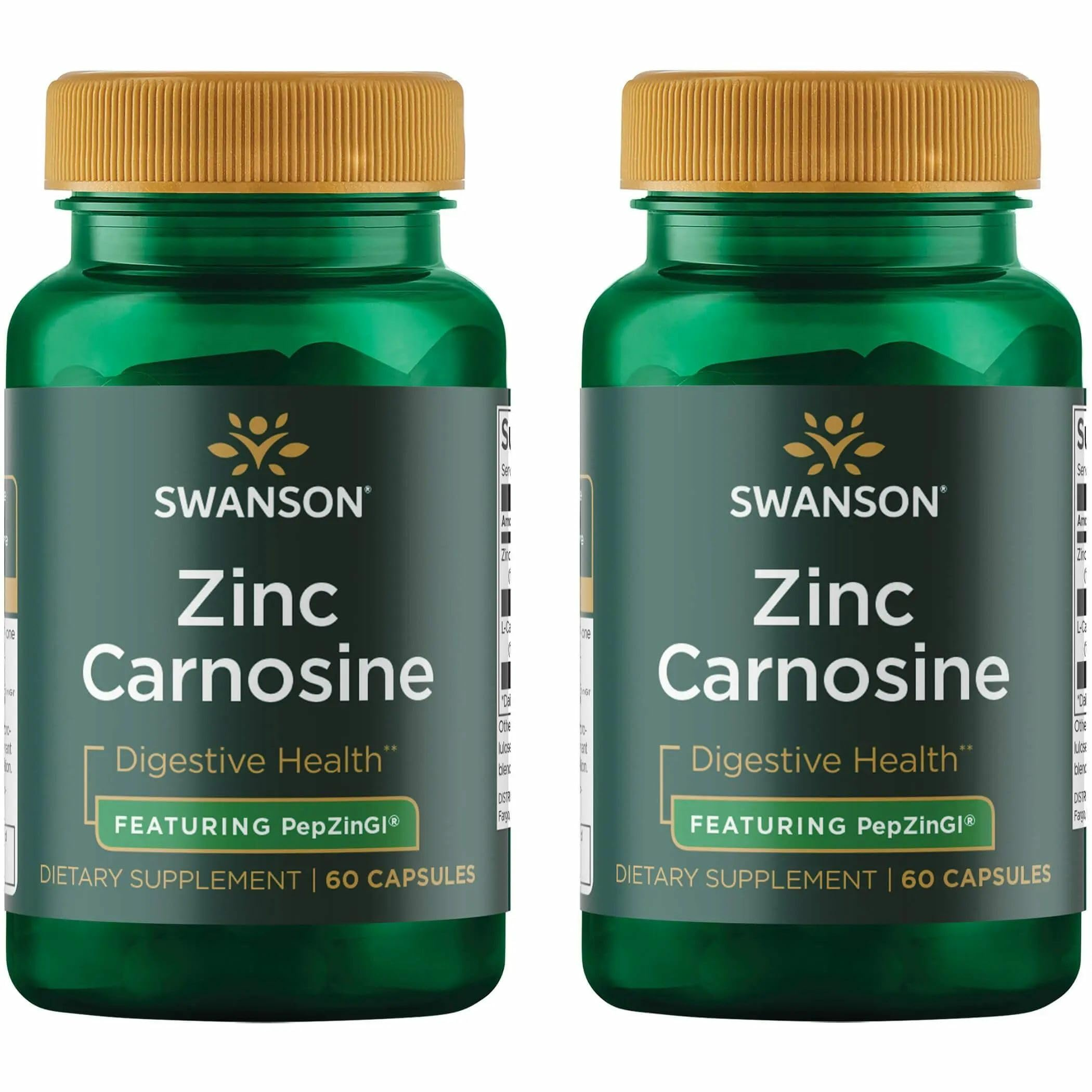 Swanson Zinc Carnosine with PepZinGI