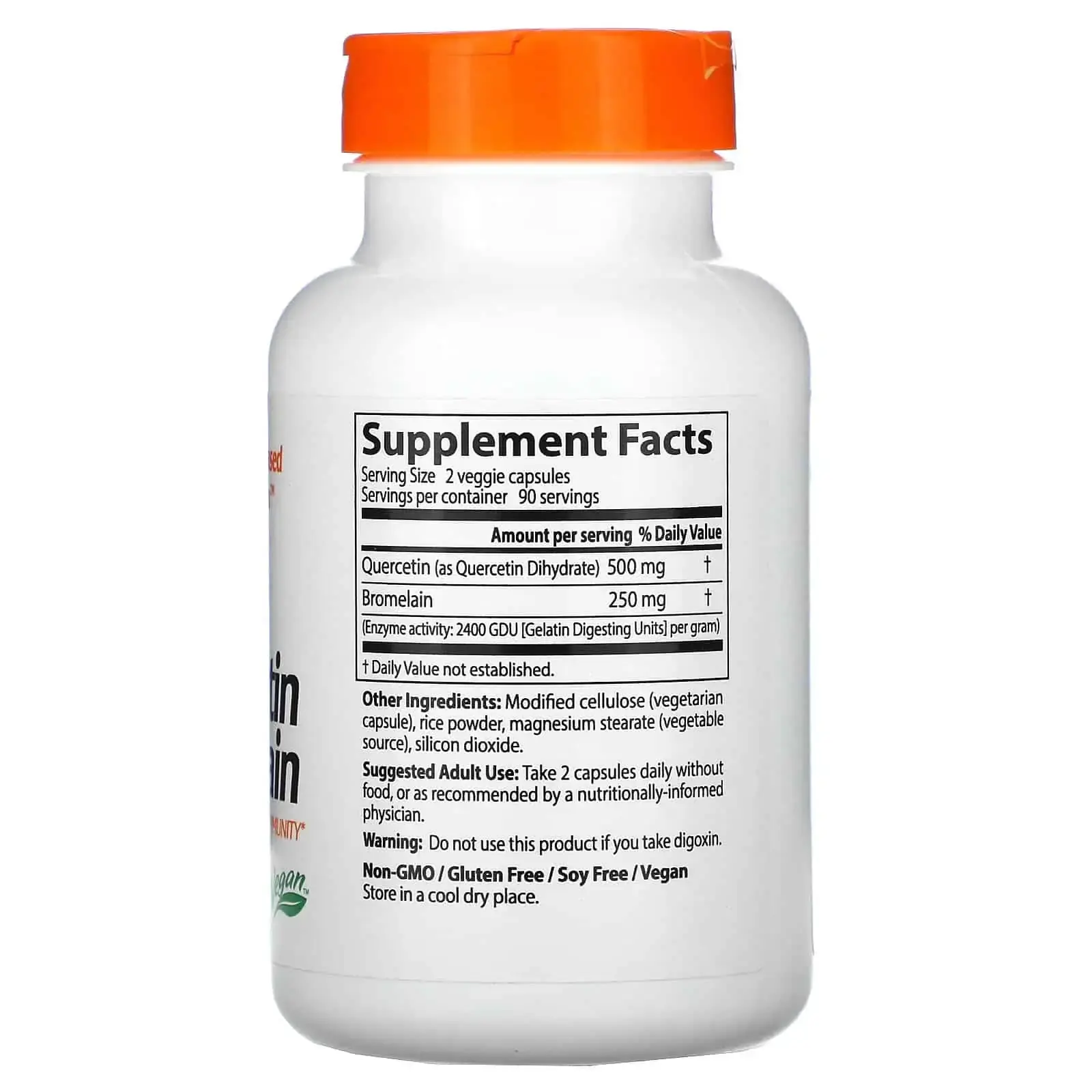 Doctor's Best Quercetin Bromelain