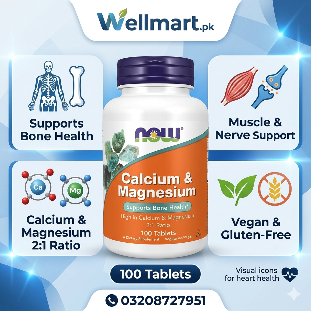 NOW Foods, Calcium & Magnesium, 100 Tablets