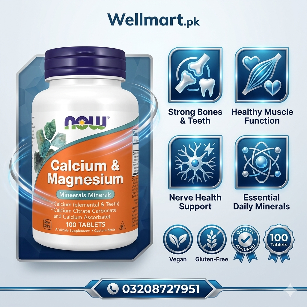 NOW Foods, Calcium & Magnesium, 100 Tablets