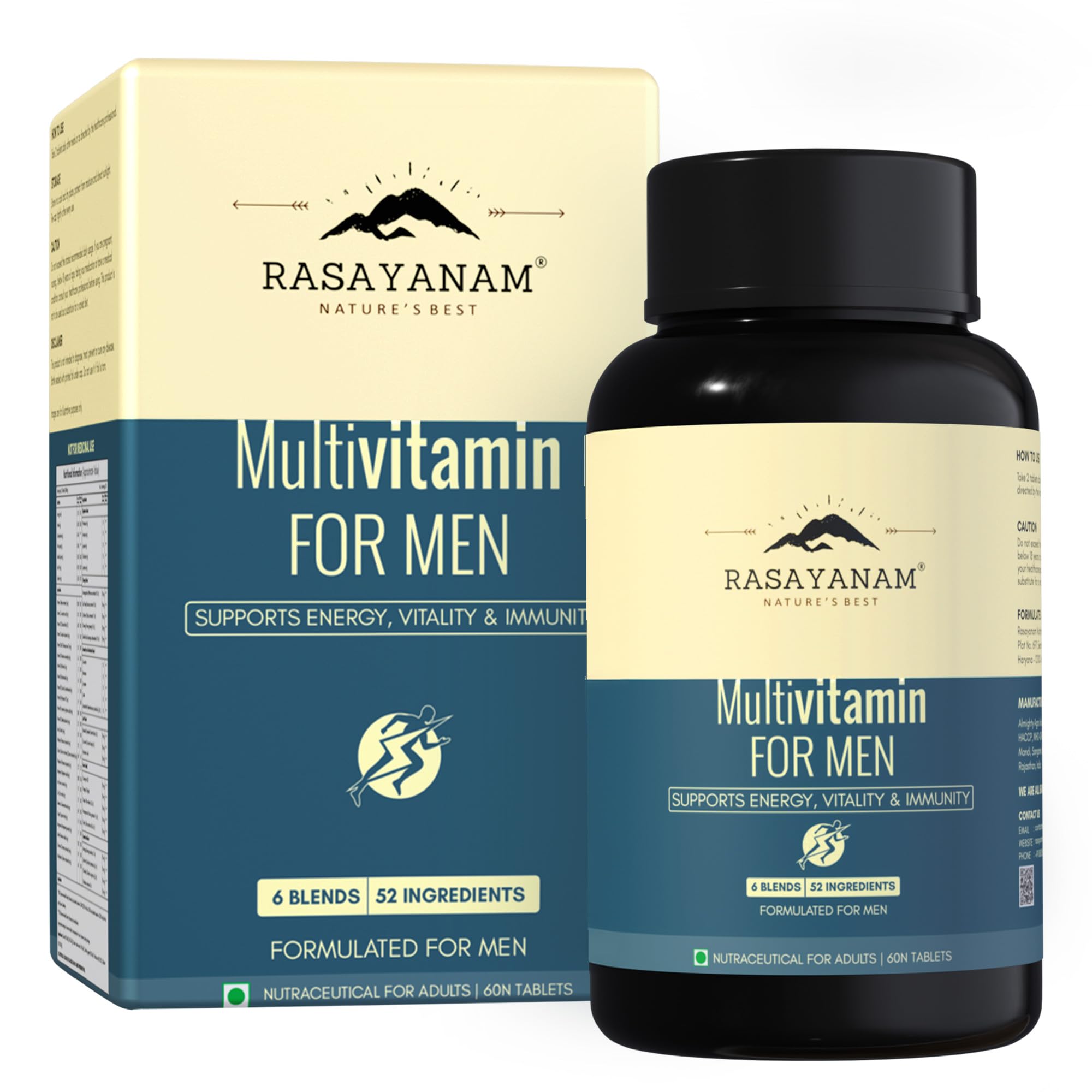 Rasayanam Multivitamin Tablets For Men Capsules