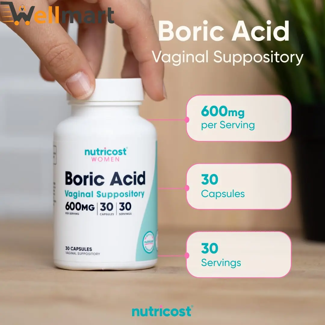 Nutri Cost Women Boric Acid Supplement
