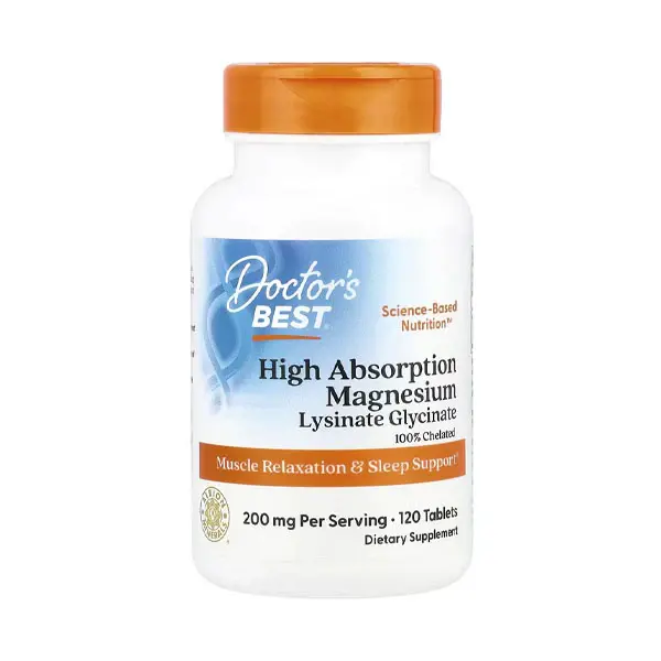 Doctor's Best High Absorption Magnesium Lysinate