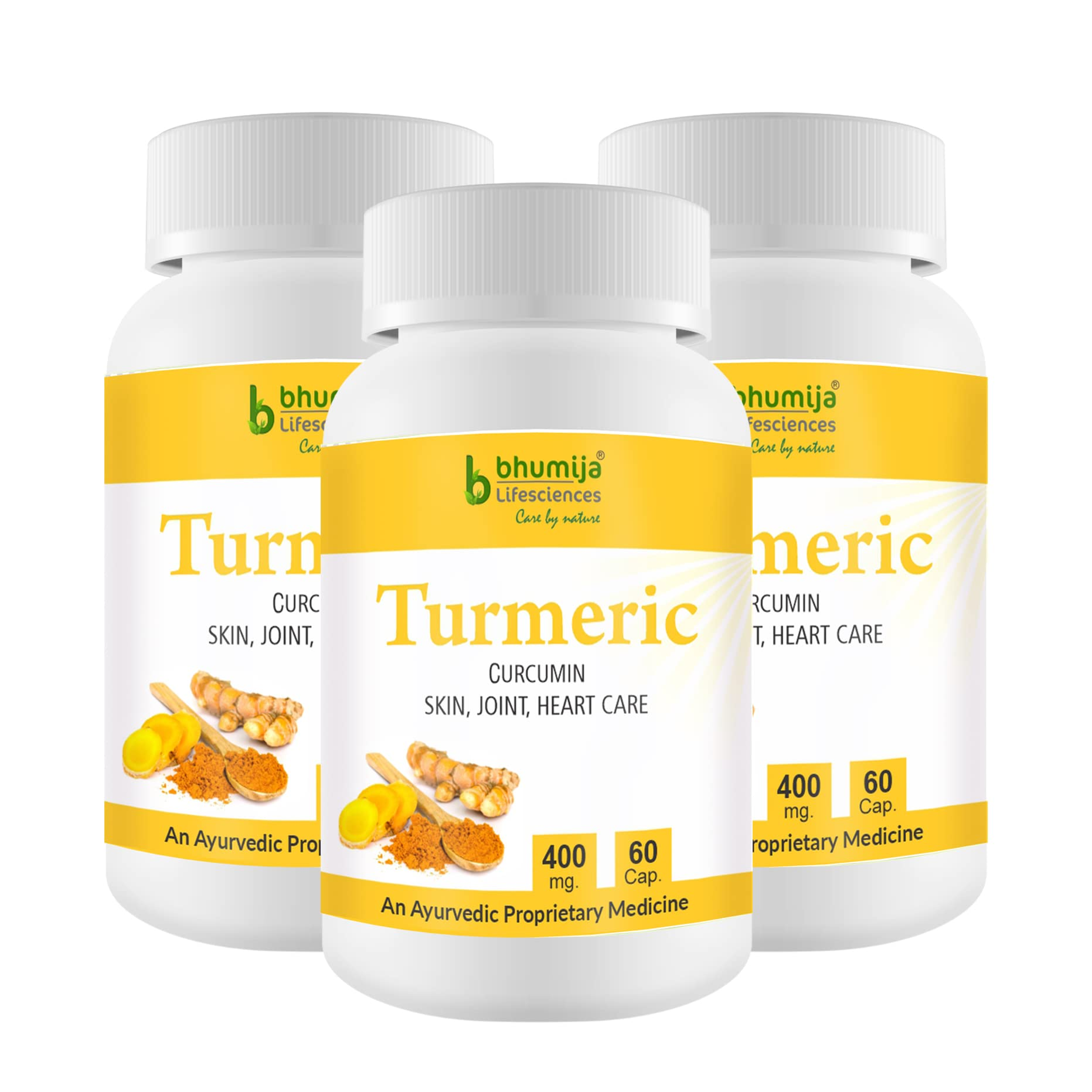 Turmeric curcumin capsules