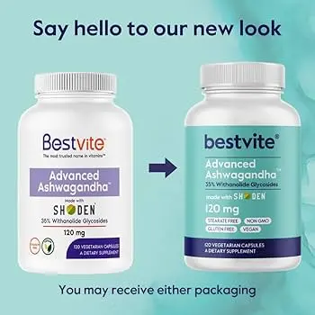 Bestvit Advanced Ashwagandha Shoden 120mg