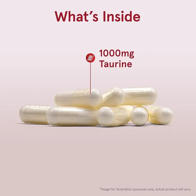 Jarrow Formulas Taurine 1000mg Capsules