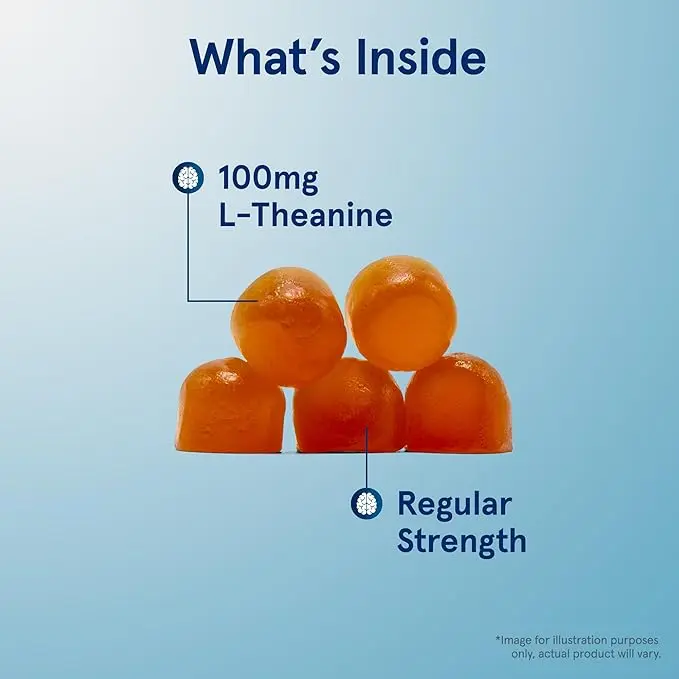 Jarrow Formulas Theanine 100mg Gummies