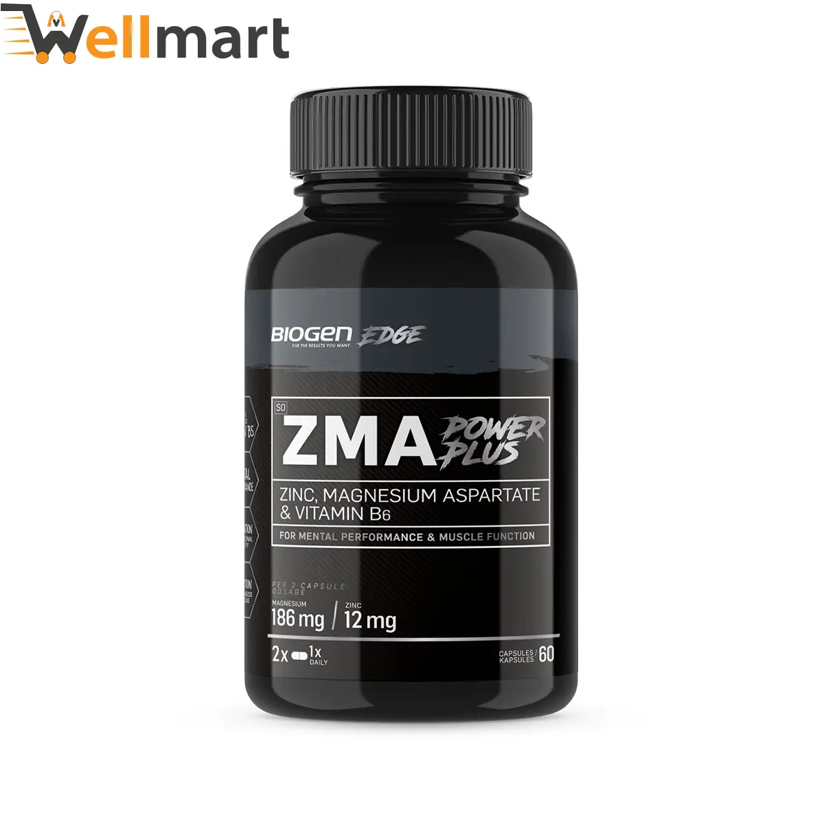 Biogen ZMA Power Plus Capsules