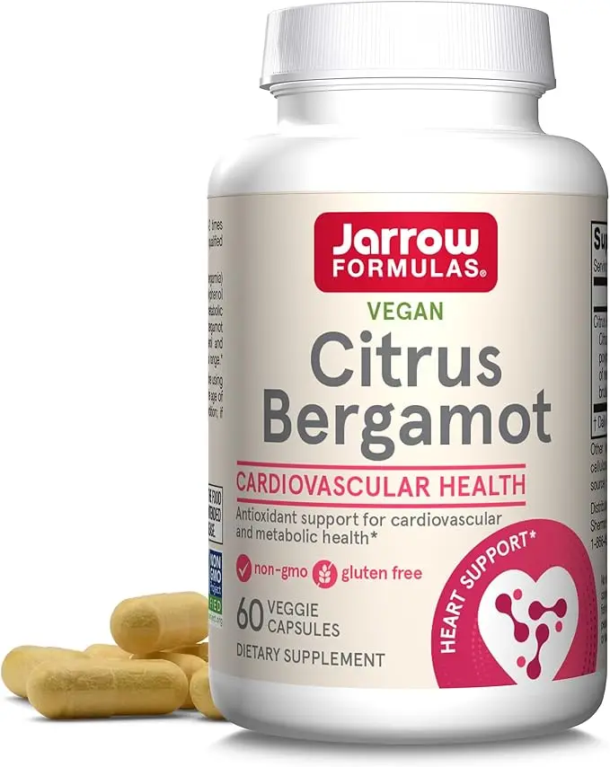 Jarrow Formulas Citrus Bergamot 500mg Capsules