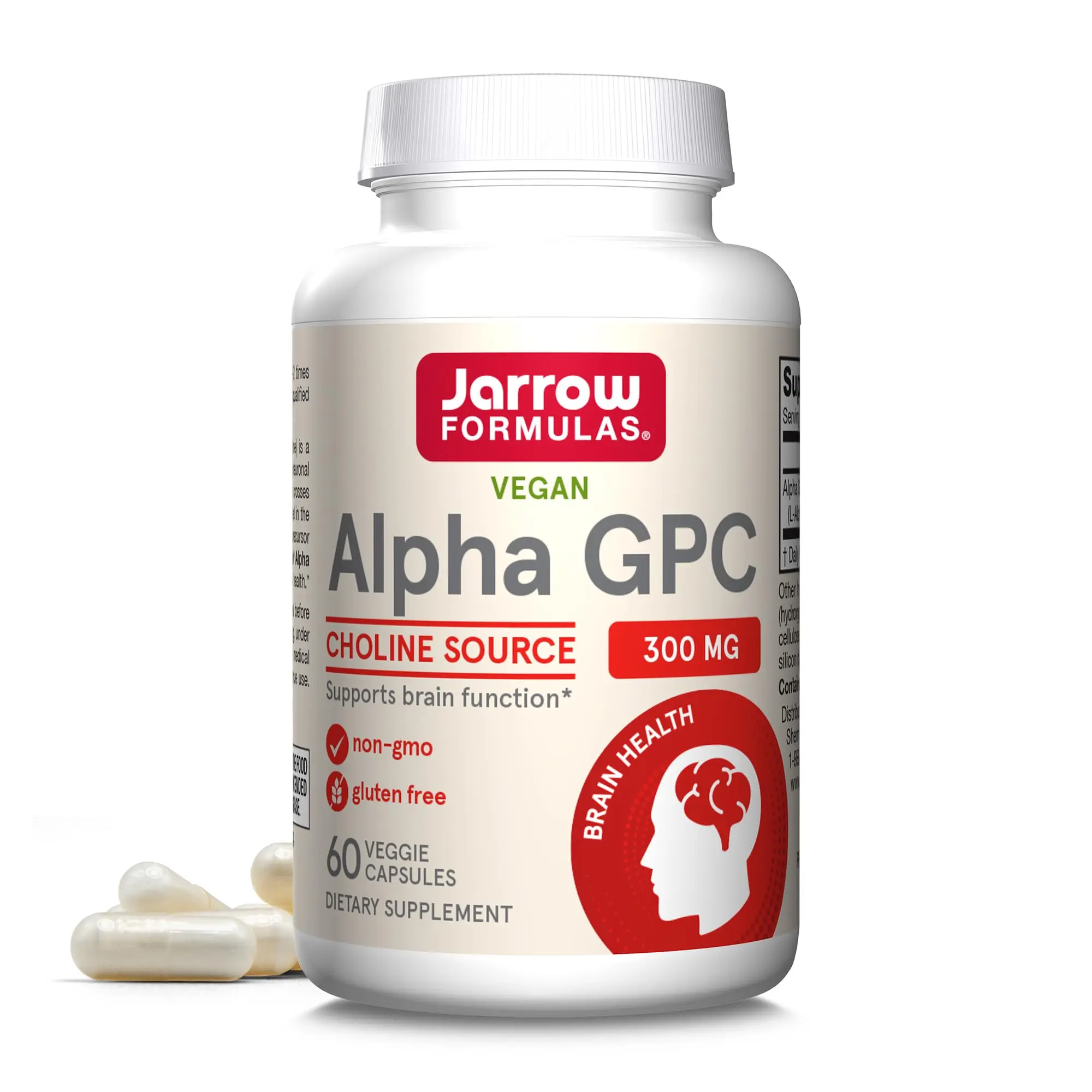 Jarrow Formulas Alpha GPC 300 mg