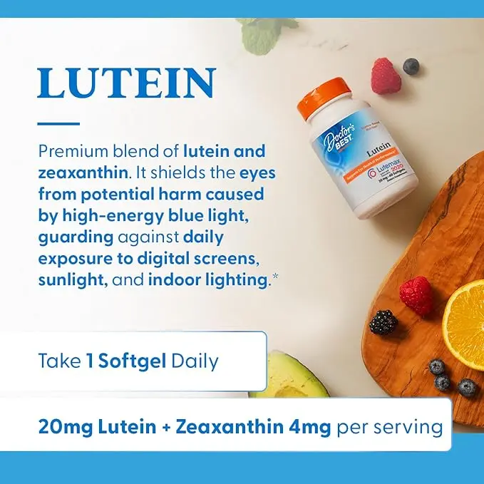 Doctor’s Best Lutein – 20 mg .
