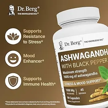 Dr. Berg Ashwagandha with BioPerine
