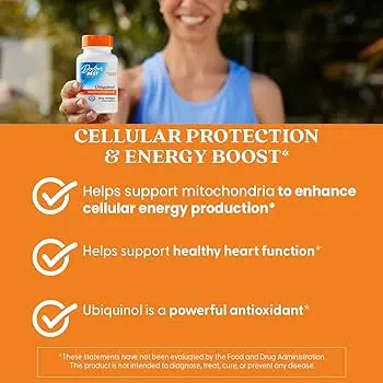 Doctor’s Best Ubiquinol (Reduced-Form Coenzyme Q10) 50 mg