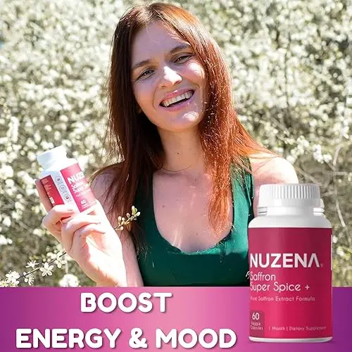 Nuzena Saffron Super Spice +, 88.5mg Capsules
