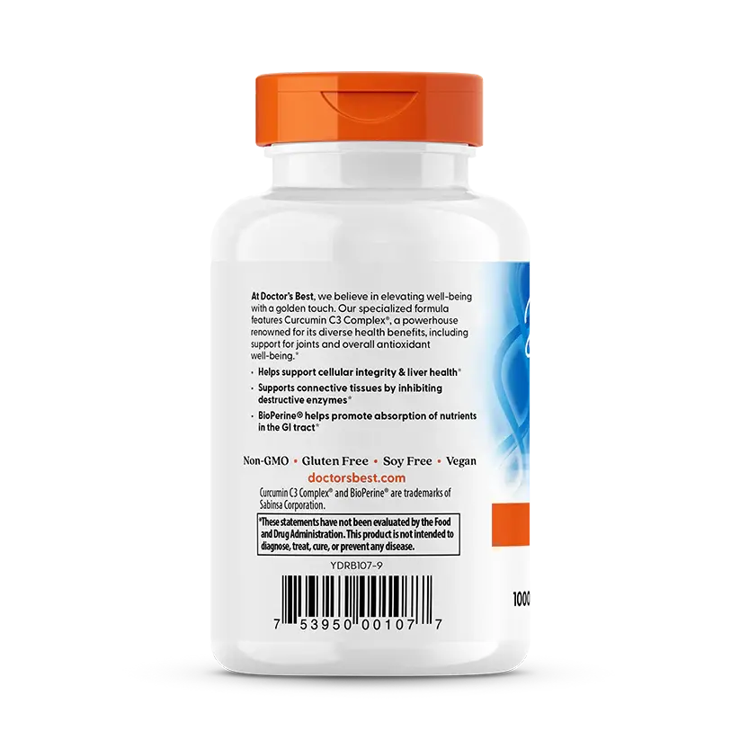 Doctor's Best Doctor’s Best High Absorption Curcumin from Turmeric Root