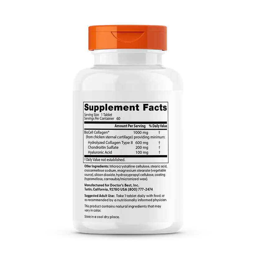 Doctor’s Best Hyaluronic Acid + Chondroitin Sulfate