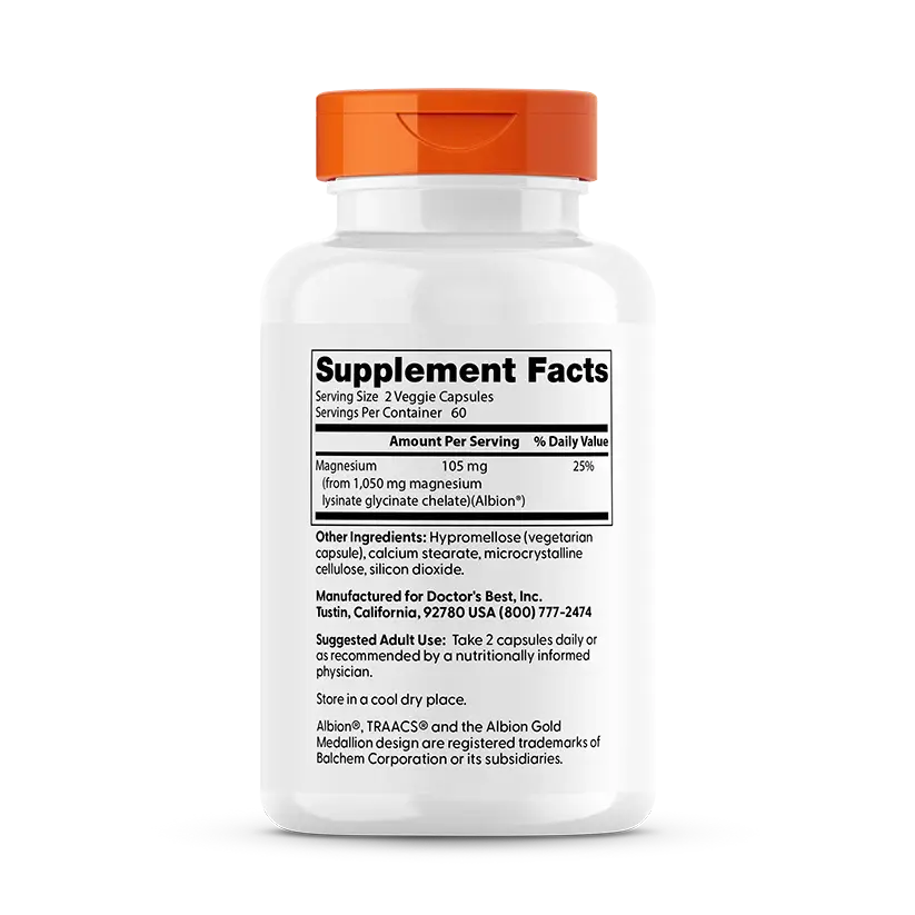 High Absorption Magnesium Lysinate Glycinate