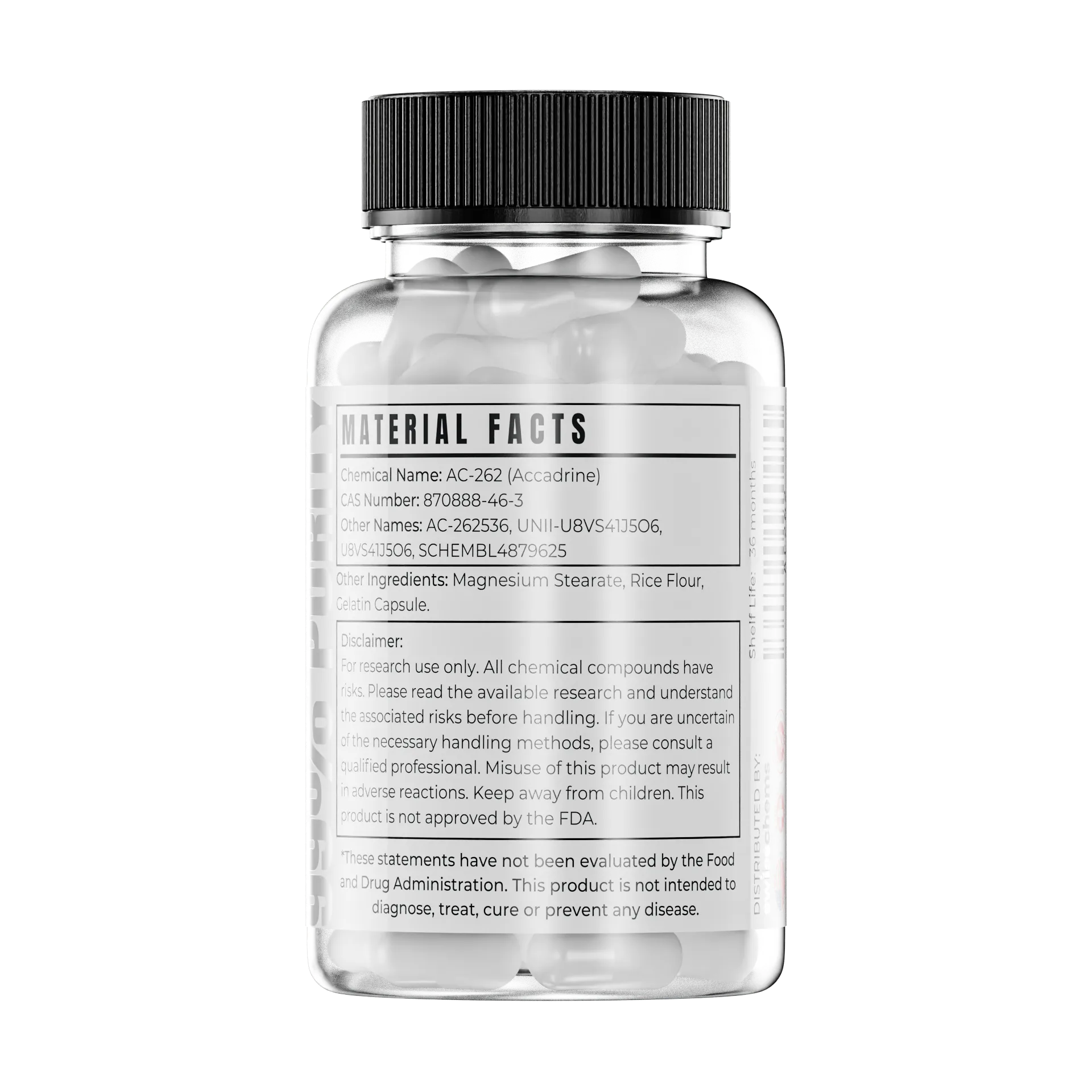 SWISSCHEMS AC-262 10mg Capsules (60 Capsules) – Research Compound in Pakistan