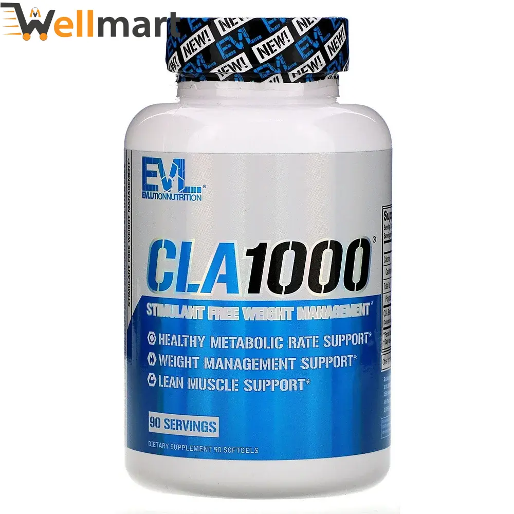 EVLution Nutrition CLA 1000 Capsules