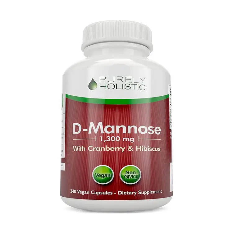 D-Mannose 1300mg with Cranberry & Hibiscus