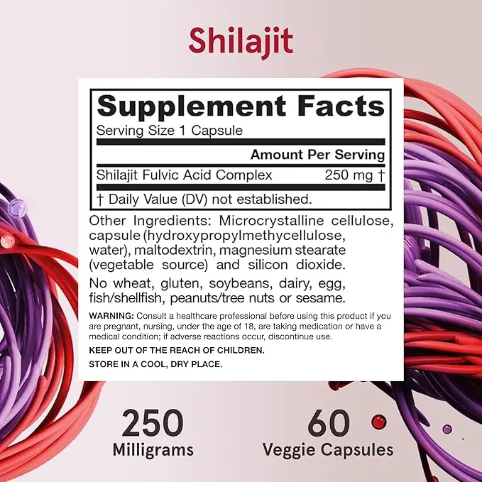 Jarrow Formulas Shilajit Fulvic Acid Complex