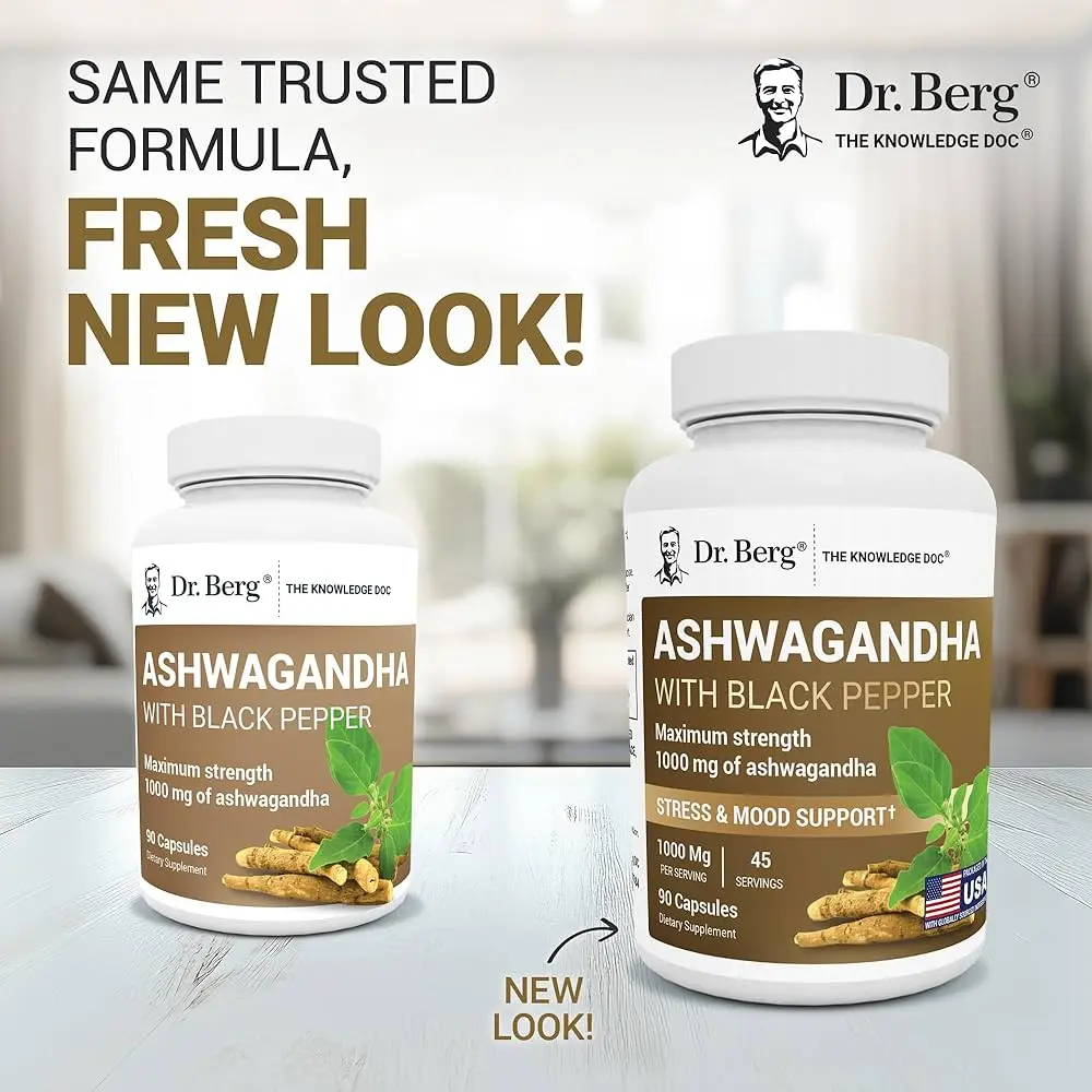 Dr. Berg Ashwagandha with BioPerine