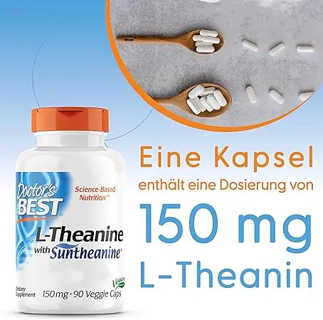 Doctor's Best L-Theanine with Suntheanine – 150 mg
