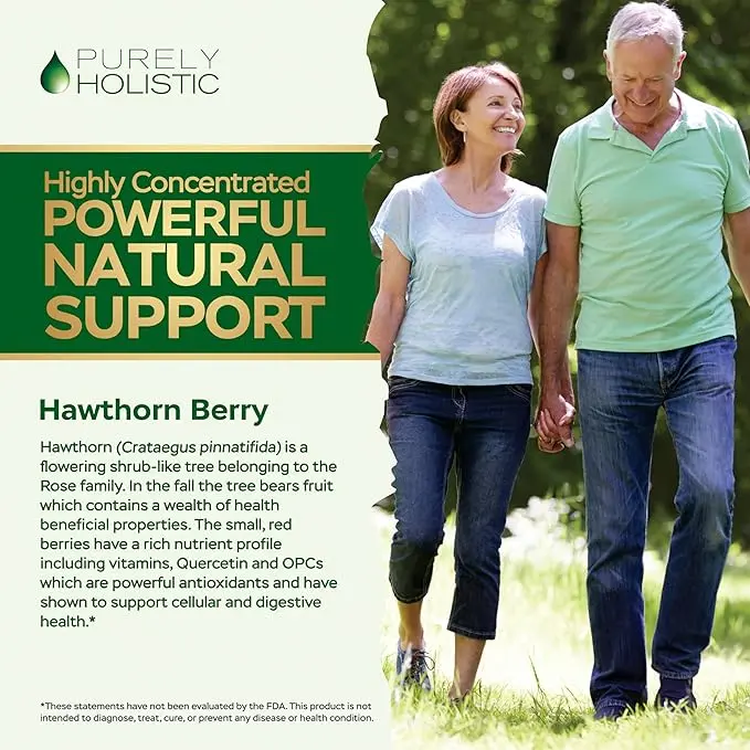 Purely Holistic Hawthorn Berry 4:1 Extract