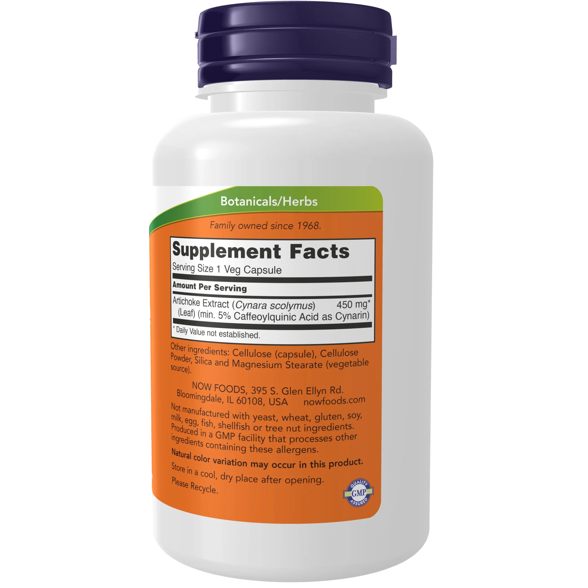 NOW Foods, Artichoke Extract, 90 Veg Capsules (450 mg per Capsule)