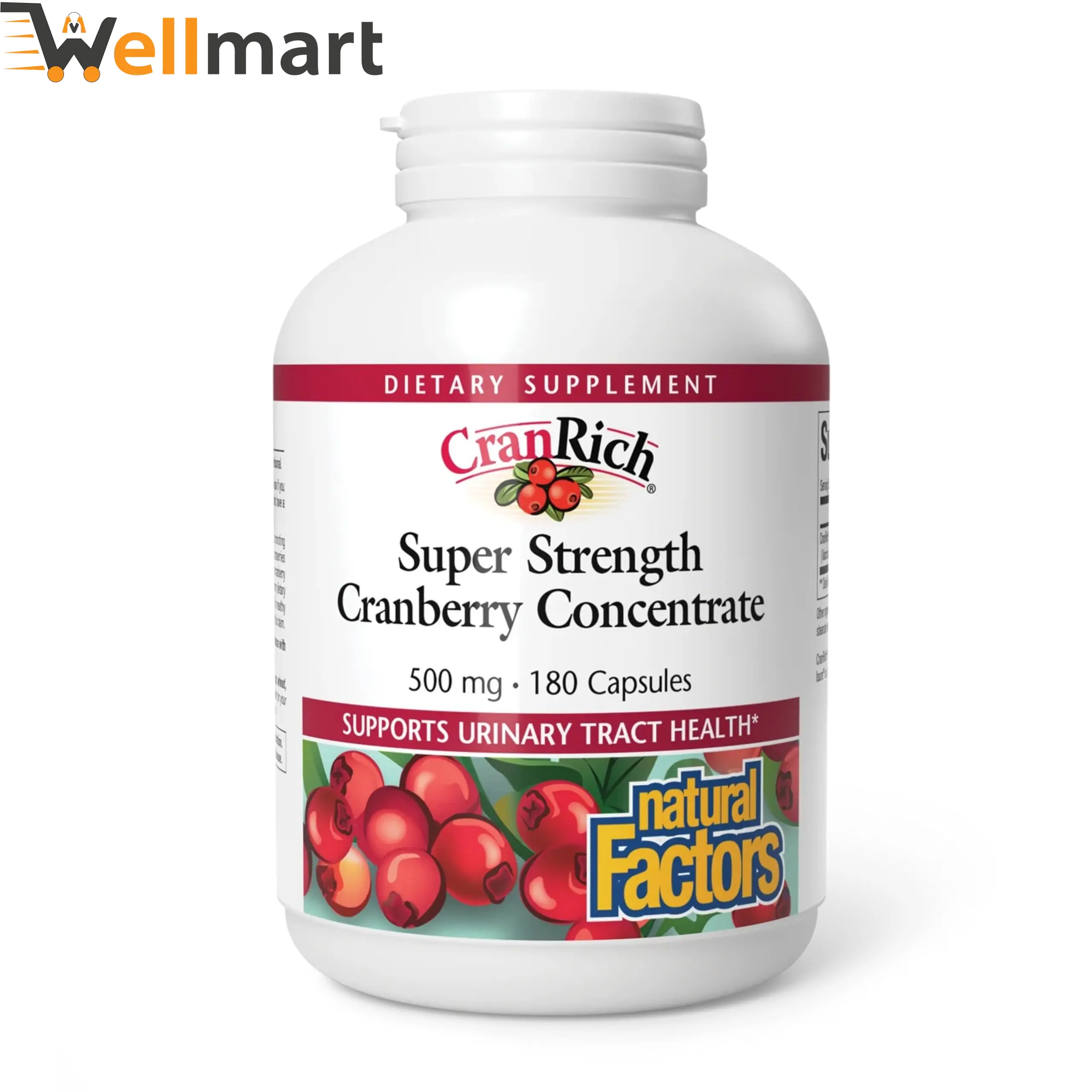 Natural Factors CranRich Super Strength Cranberry Concentrate Supplement