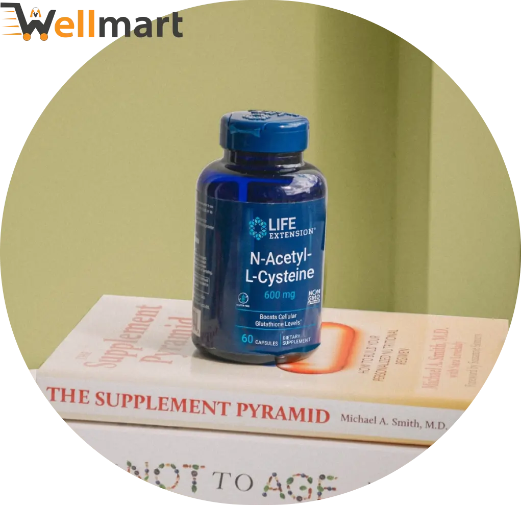 Life Extension N-Acetyl-L-Cysteine (NAC) 600mg Capsules