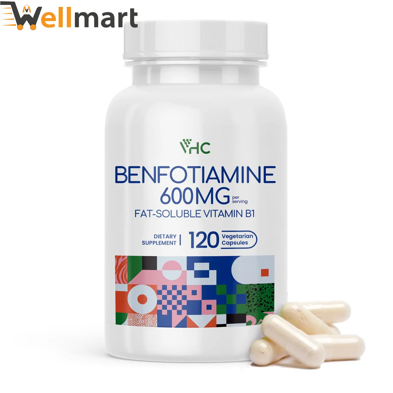 VHC Benfotiamine 600Mg Supplement