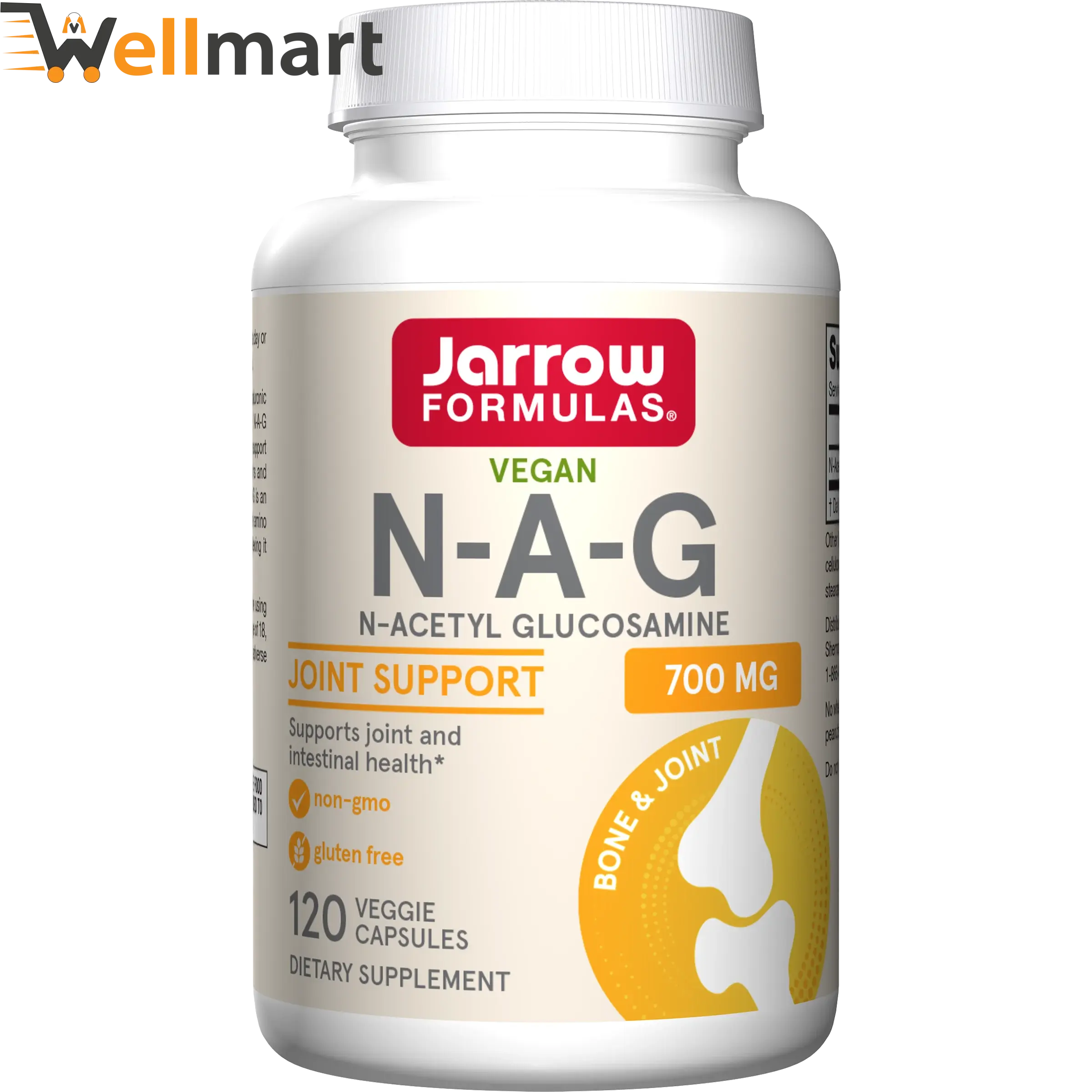 Jarrow Formulas N-A-C Sustain N-A-G 700mg Capsules