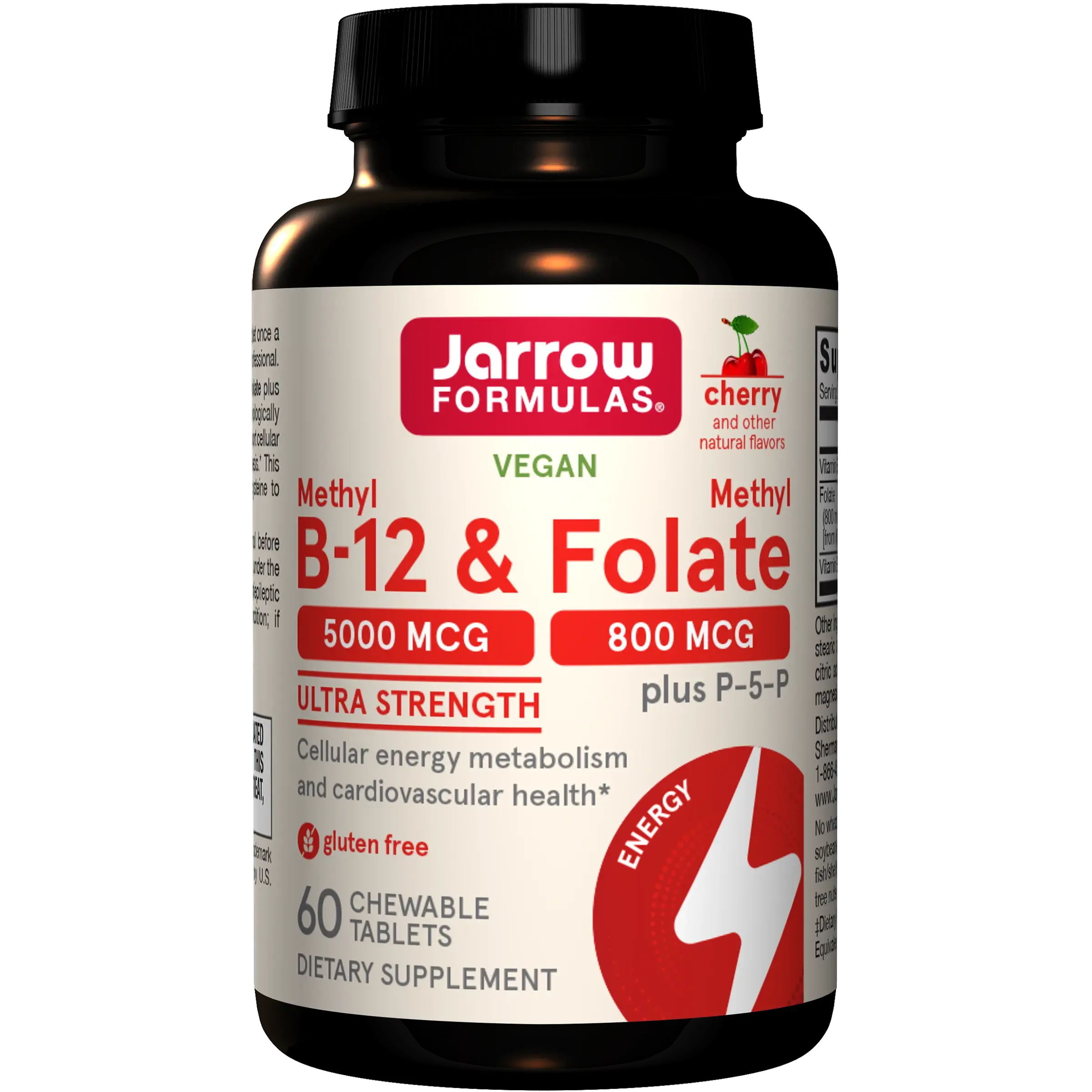 Jarrow Formulas Ultra Strength Methyl B-12 5000 mcg