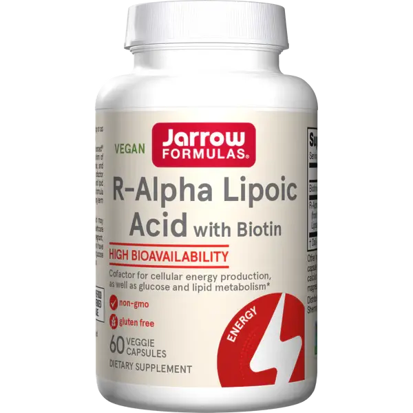 Jarrow Formulas R-Alpha Lipoic Acid with Biotin