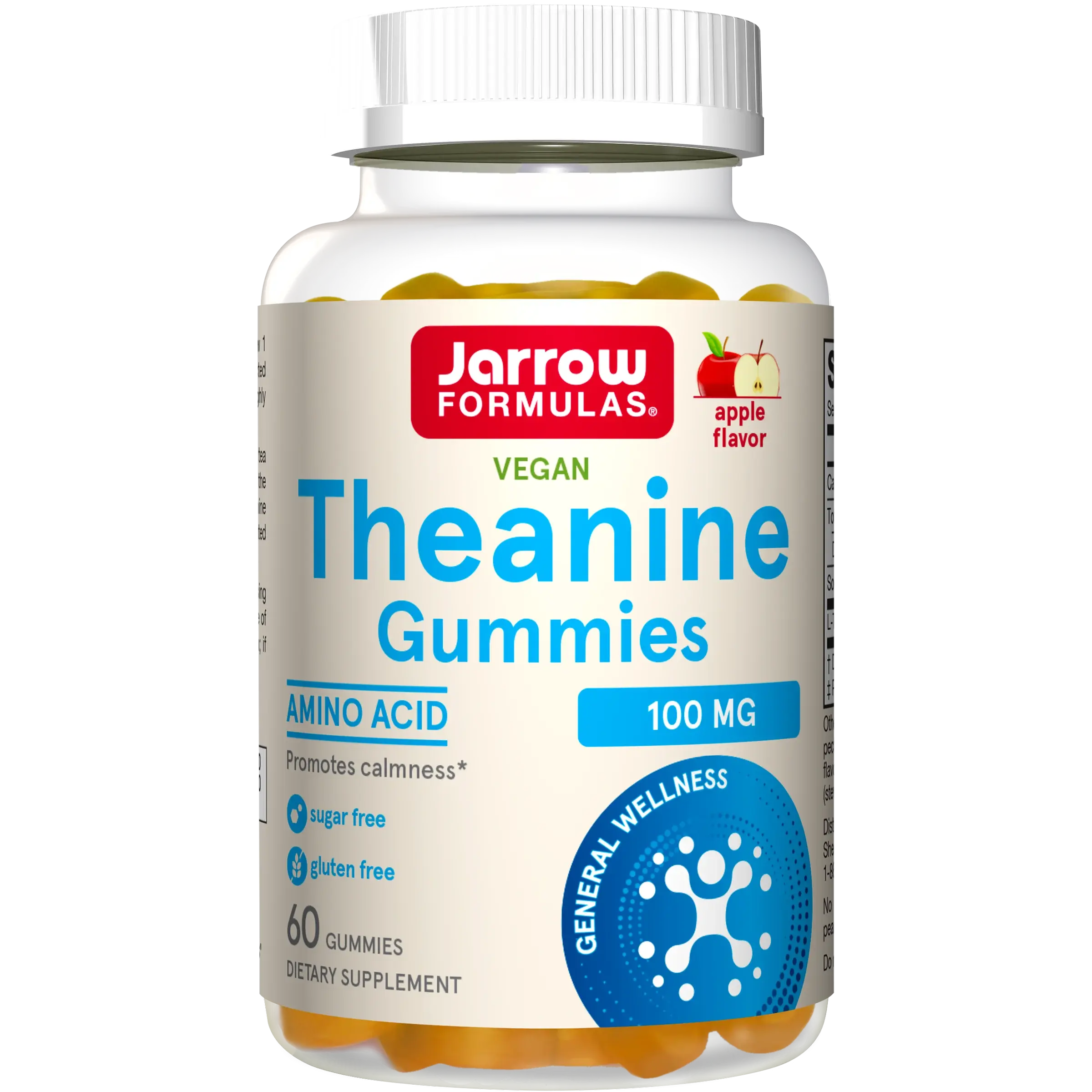 Jarrow Formulas Theanine 100mg Gummies