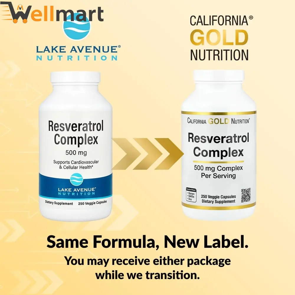 Lake Avenue Resveratrol Complex Supplement