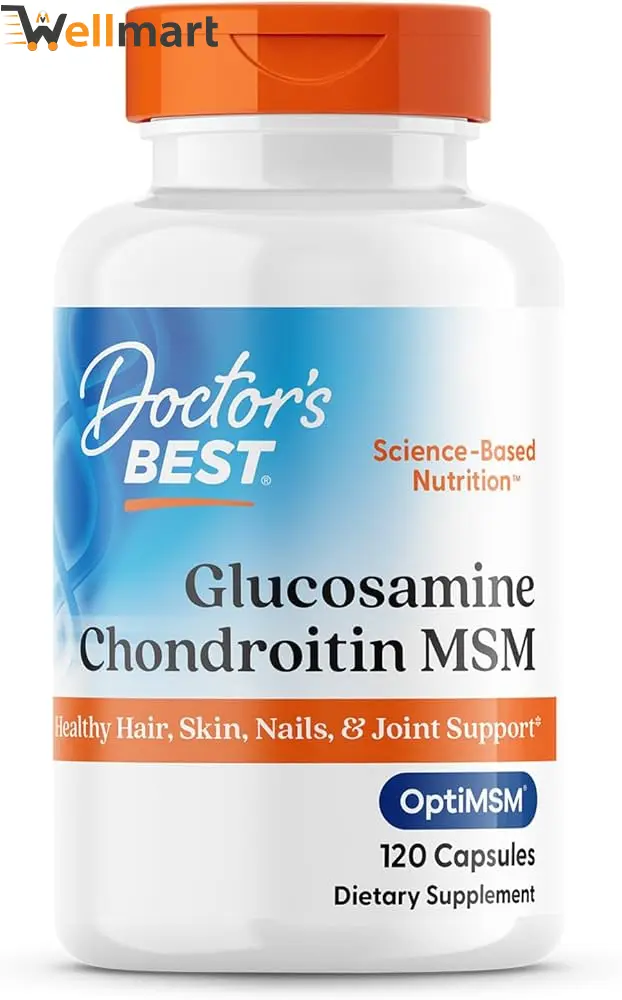 Doctor’s Best Glucosamine Chondroitin MSM with OptiMSM