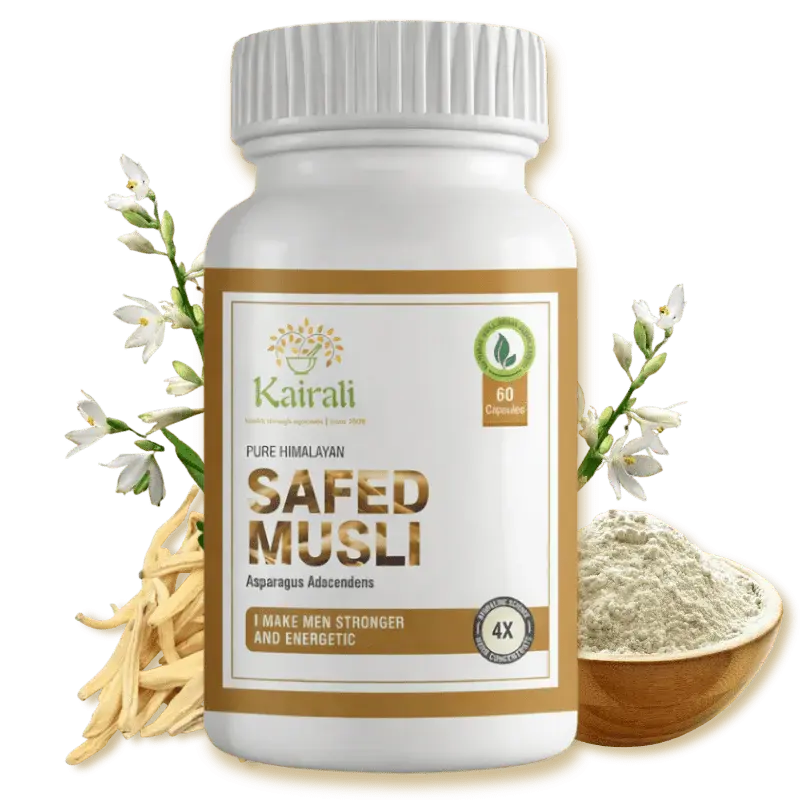 White Musali capsules