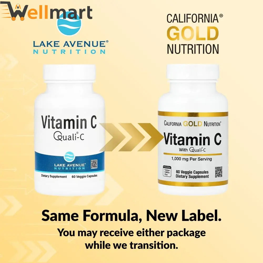 Lake Avenue Nutrition Vitamin C with Quali-c Supplement