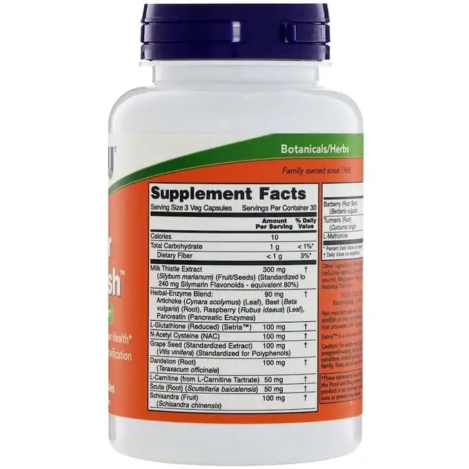 NOW Foods, Liver Refresh™, 180 Veg Capsules