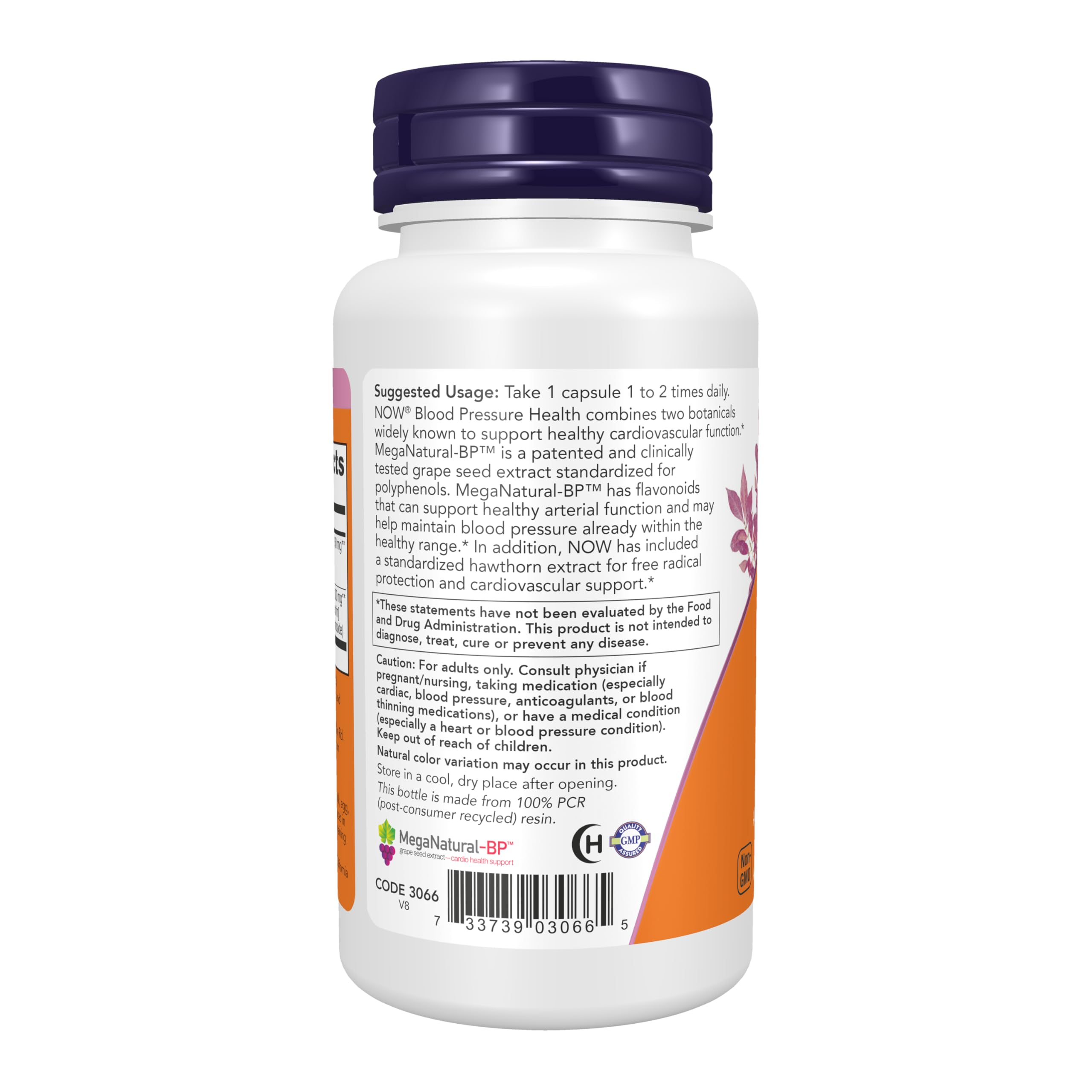 NOW Foods, Blood Pressure Health, 90 Veg Capsules