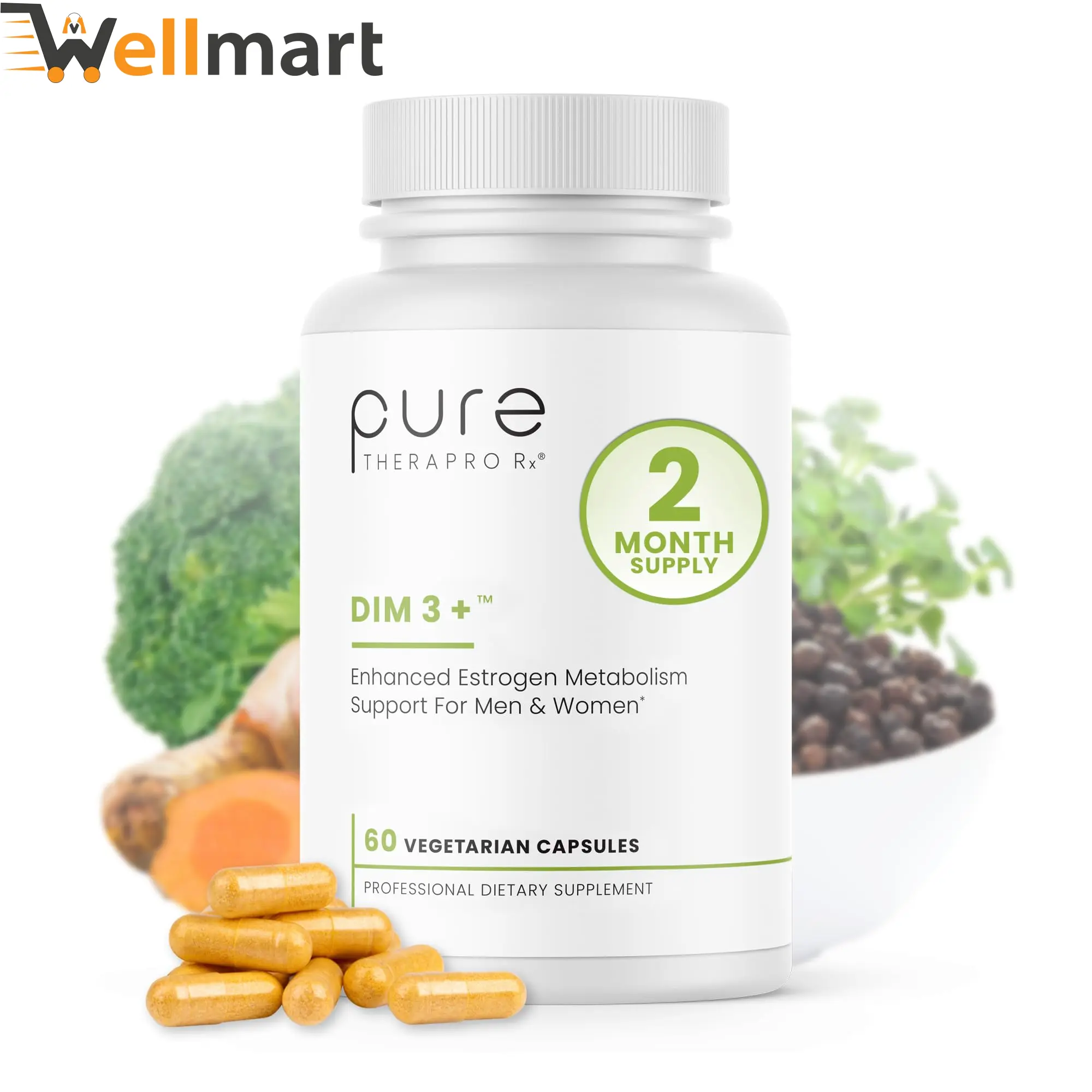 Pure TheraPro Rx DIM 3+ Capsules