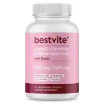 Bestvit Acetyl L-Carnitine 500mg & Alpha Lipoic Acid 200mg