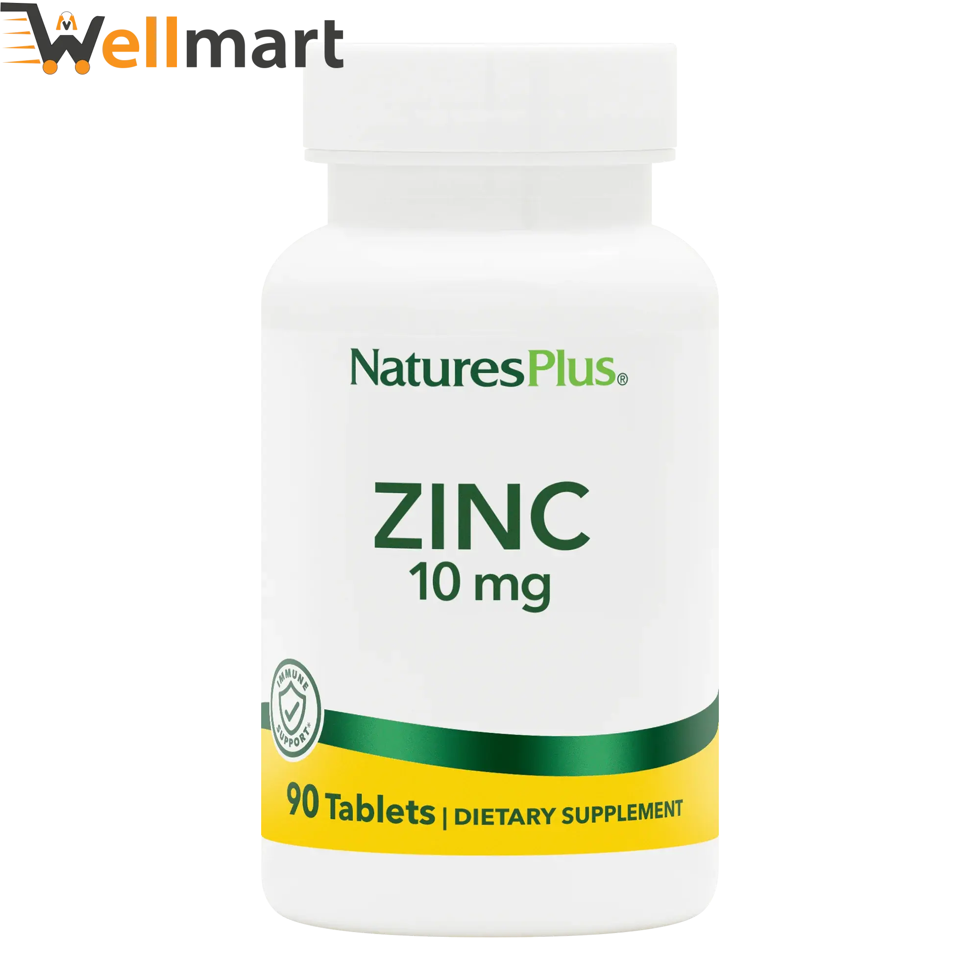 Natures Plus Zinc 10mg Supplement