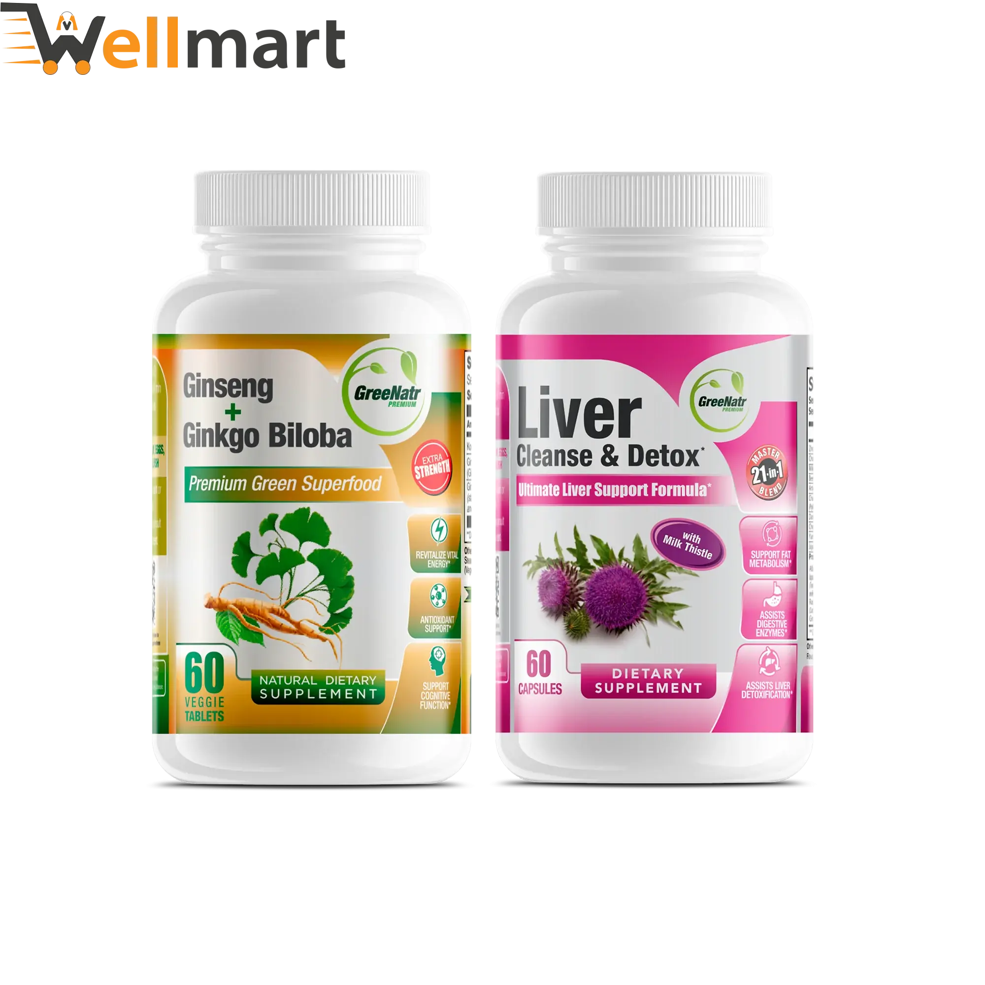 Greenatr Cleanse & Detox Supplements