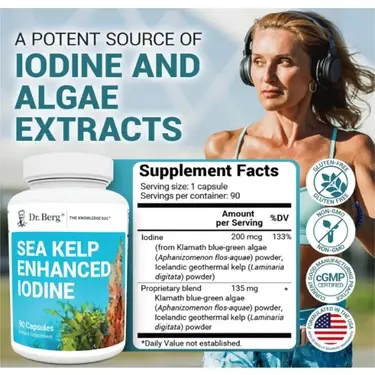 Dr. Berg Sea Kelp Enhanced Iodine