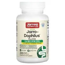 Jarrow Formulas Jarro-Dophilus® Plus FOS – 3.4 Billion CFU