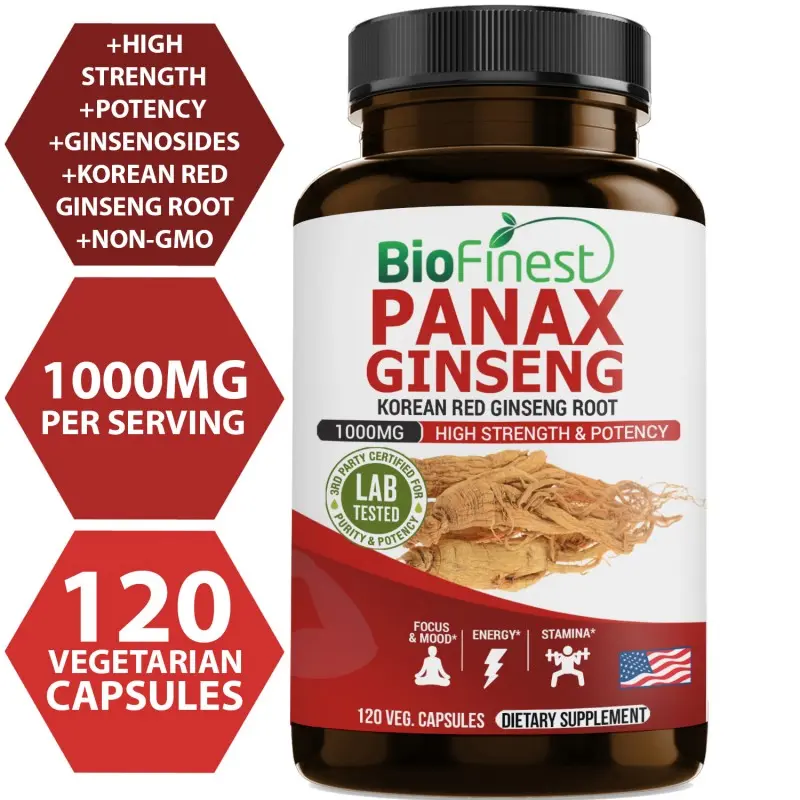Ginseng capsules
